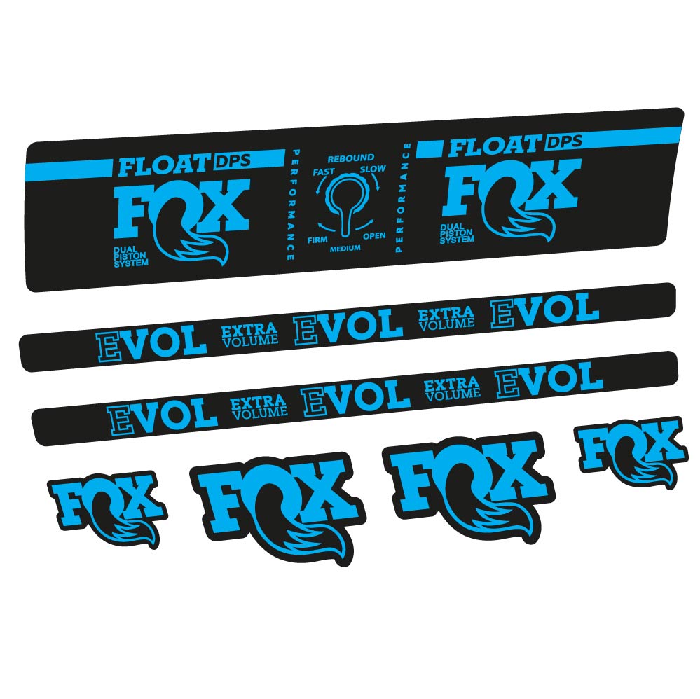 Stickers Fox Float DPS Performance compatibles Autocollants amortisseur