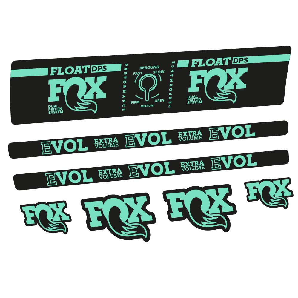 Stickers Fox Float DPS Performance compatibles Autocollants amortisseur