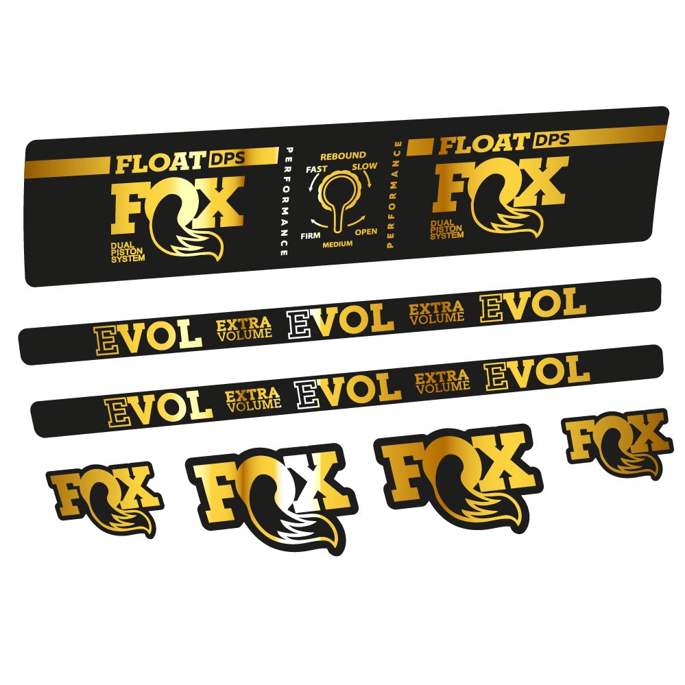 Stickers Fox Float DPS Performance compatibles Autocollants amortisseur