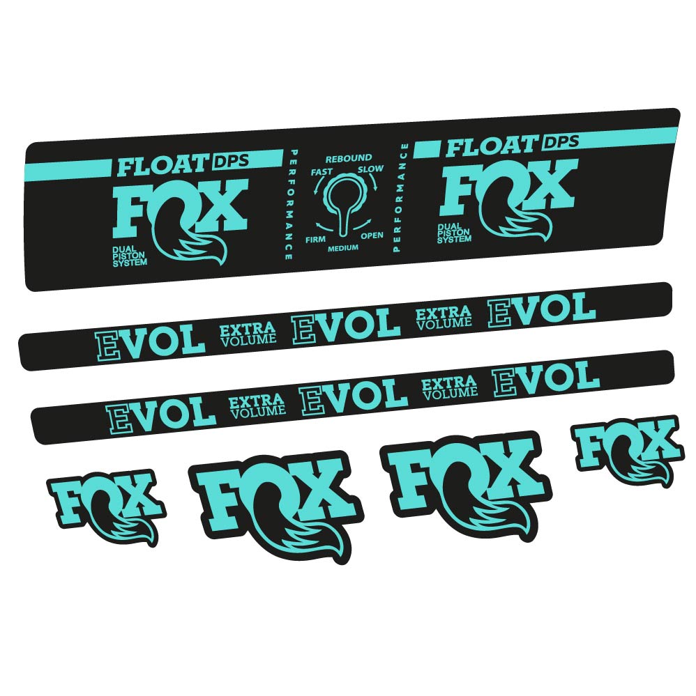 Stickers Fox Float DPS Performance compatibles Autocollants amortisseur
