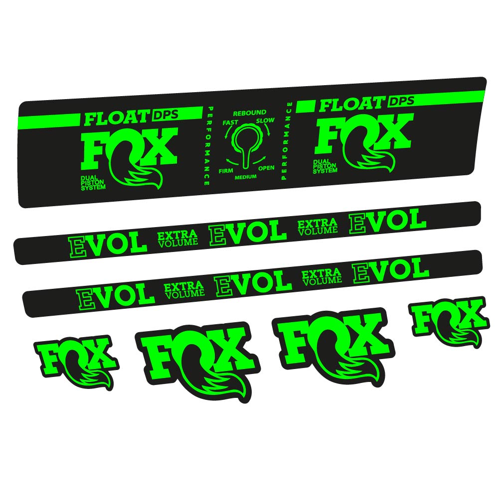 Stickers Fox Float DPS Performance compatibles Autocollants amortisseur