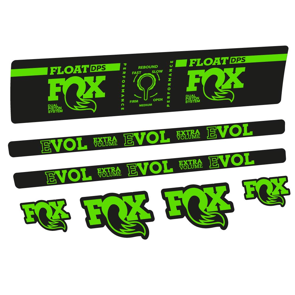 Stickers Fox Float DPS Performance compatibles Autocollants amortisseur