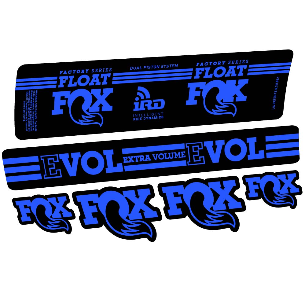 Stickers Fox Float DPS iRD 2016 compatibles Autocollants amortisseur
