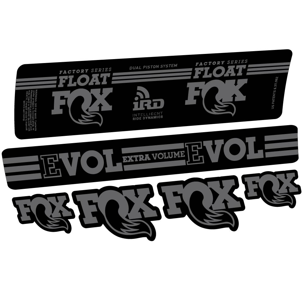 Stickers Fox Float DPS iRD 2016 compatibles Autocollants amortisseur