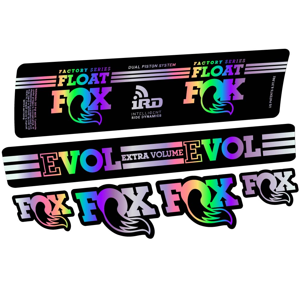Stickers Fox Float DPS iRD 2016 compatibles Autocollants amortisseur