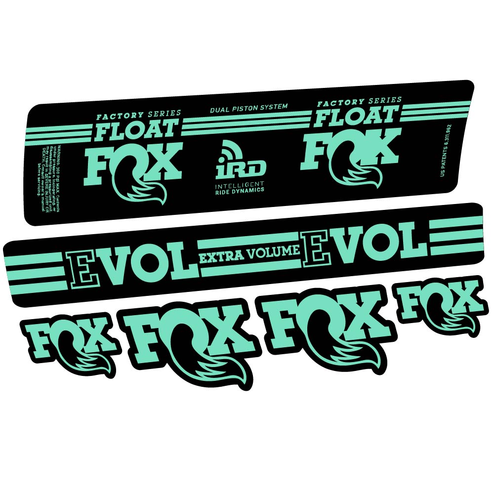 Stickers Fox Float DPS iRD 2016 compatibles Autocollants amortisseur