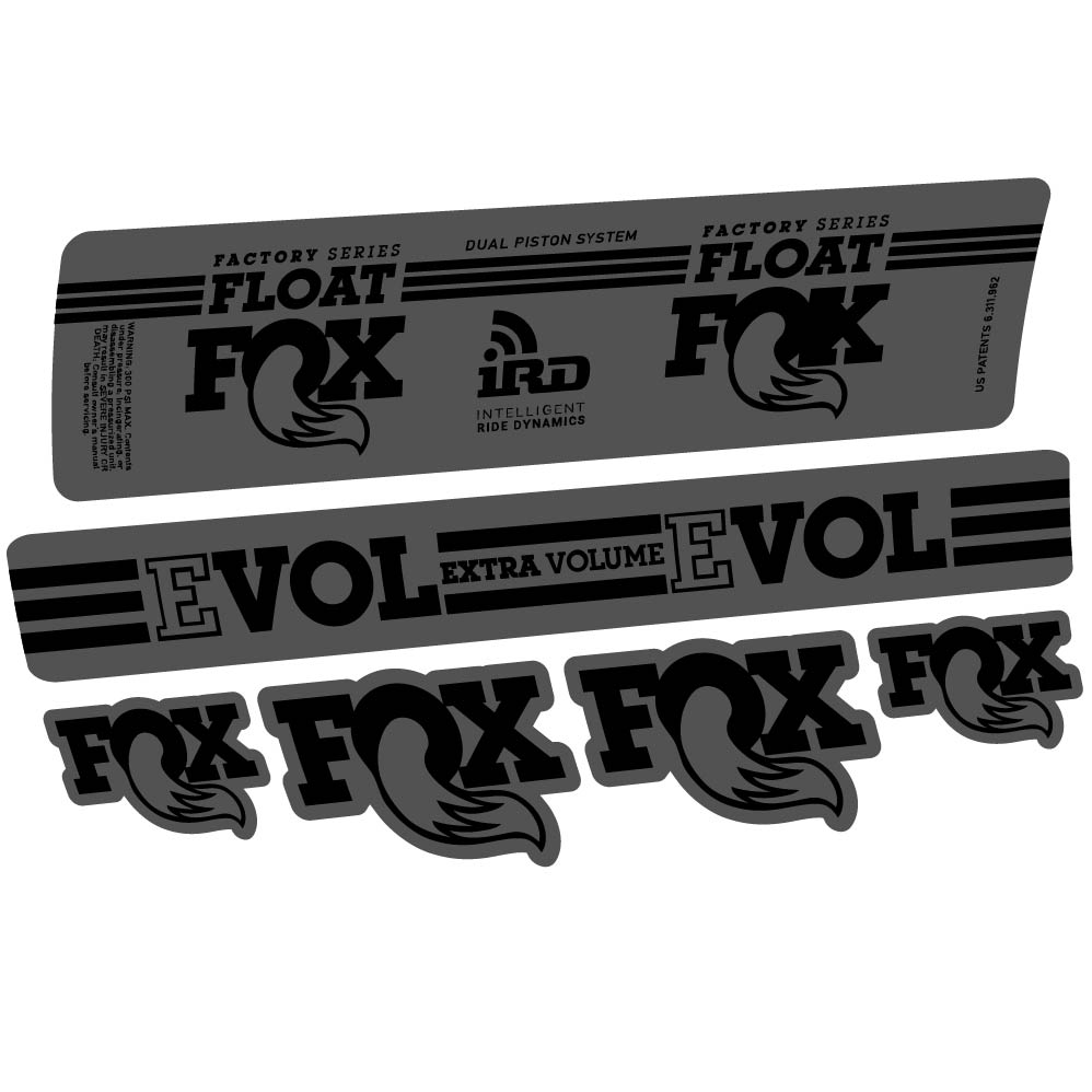 Stickers Fox Float DPS iRD 2016 compatibles Autocollants amortisseur