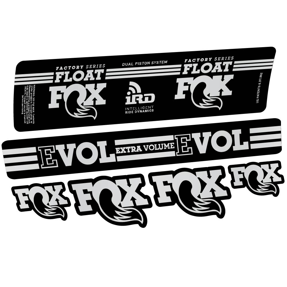 Stickers Fox Float DPS iRD 2016 compatibles Autocollants amortisseur