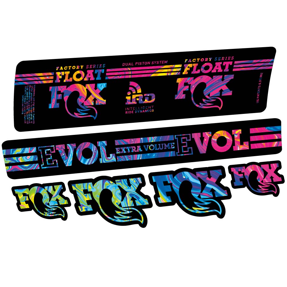 Stickers Fox Float DPS iRD 2016 compatibles Autocollants amortisseur
