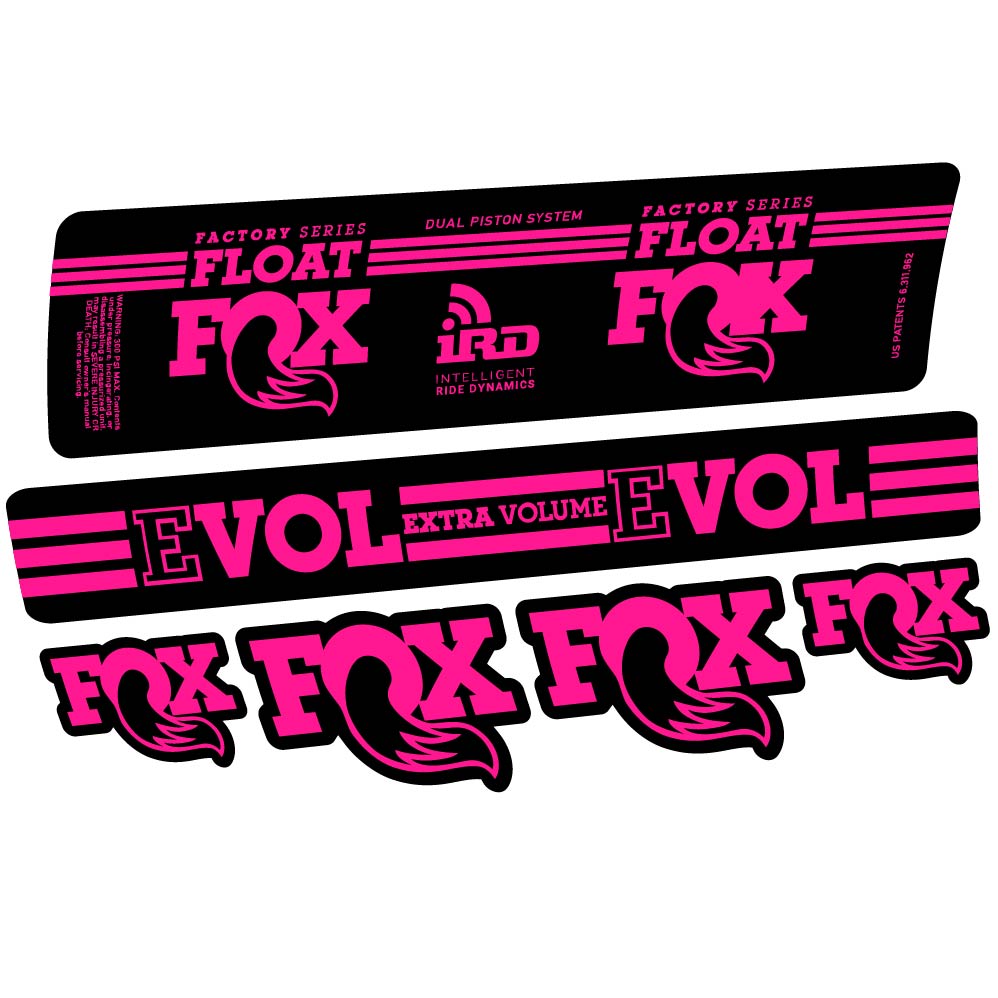 Stickers Fox Float DPS iRD 2016 compatibles Autocollants amortisseur