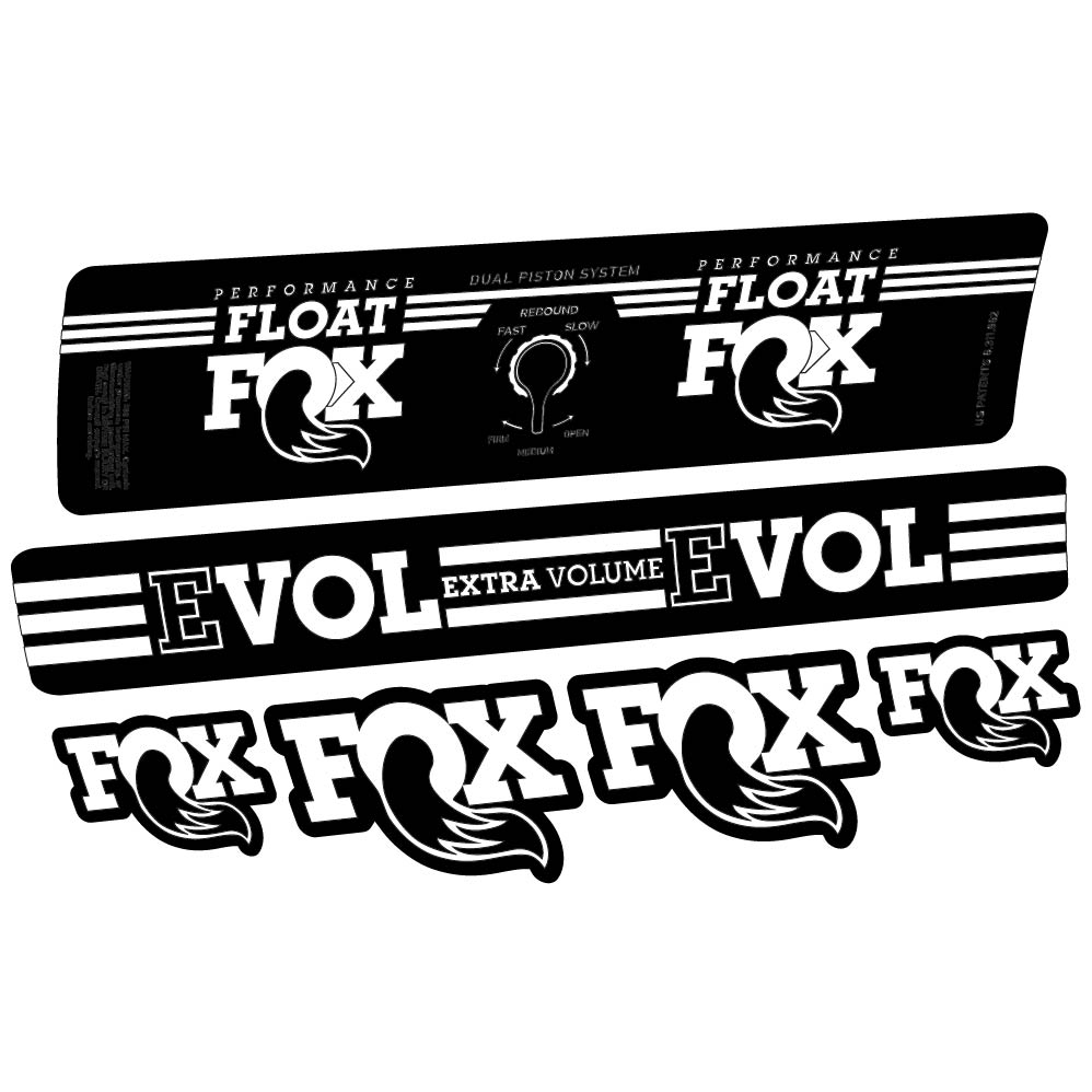 Stickers Fox Float DPS Performance 2016 compatibles Autocollants amortisseur