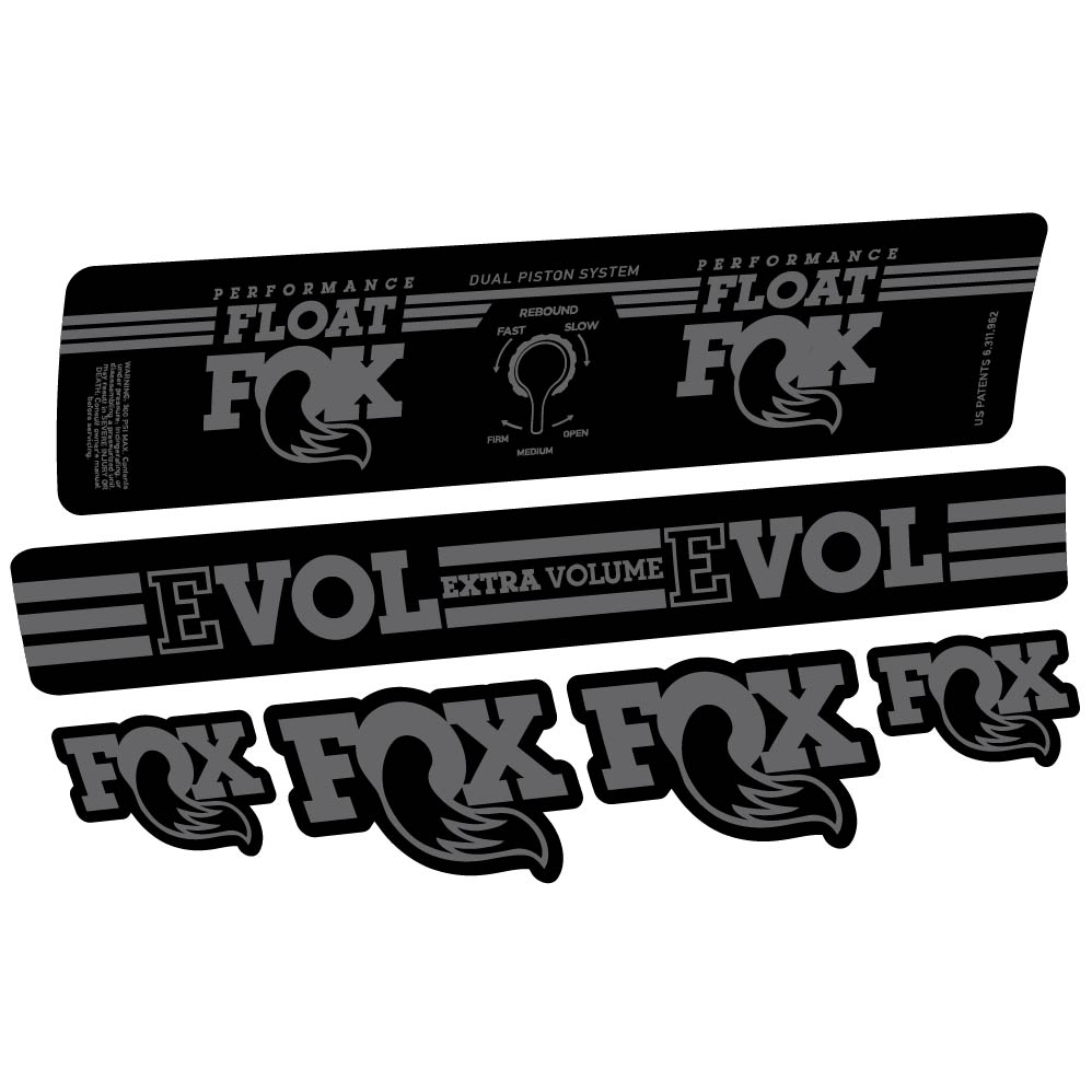 Stickers Fox Float DPS Performance 2016 compatibles Autocollants amortisseur