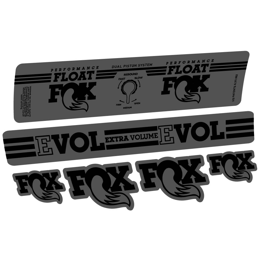 Stickers Fox Float DPS Performance 2016 compatibles Autocollants amortisseur