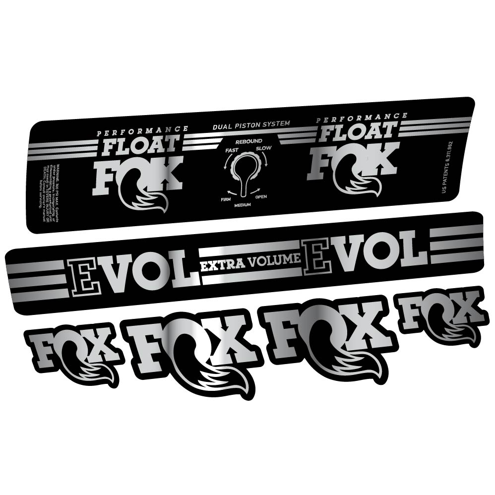 Stickers Fox Float DPS Performance 2016 compatibles Autocollants amortisseur