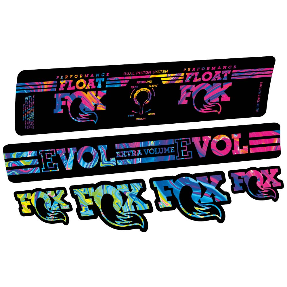 Stickers Fox Float DPS Performance 2016 compatibles Autocollants amortisseur