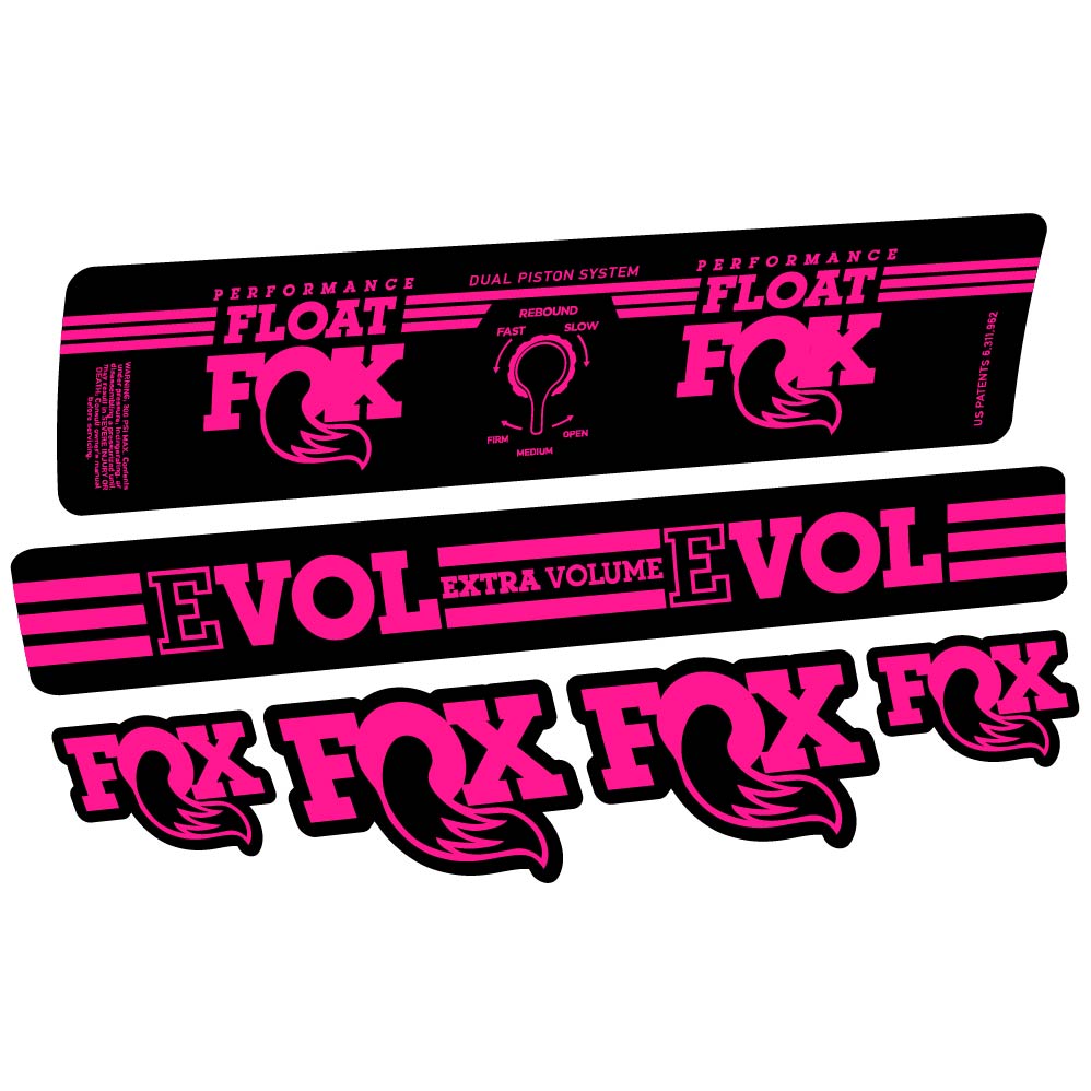 Stickers Fox Float DPS Performance 2016 compatibles Autocollants amortisseur