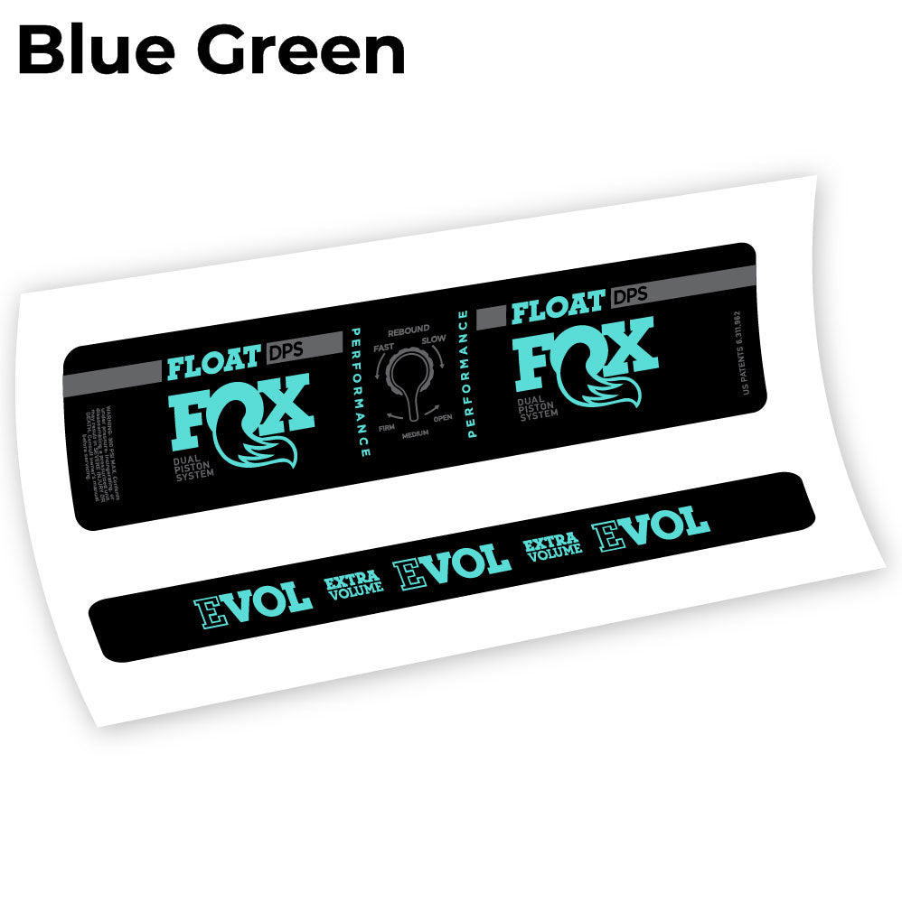 Stickers Fox DPS Performance 2019, shock compatibles Autocollants amortisseur