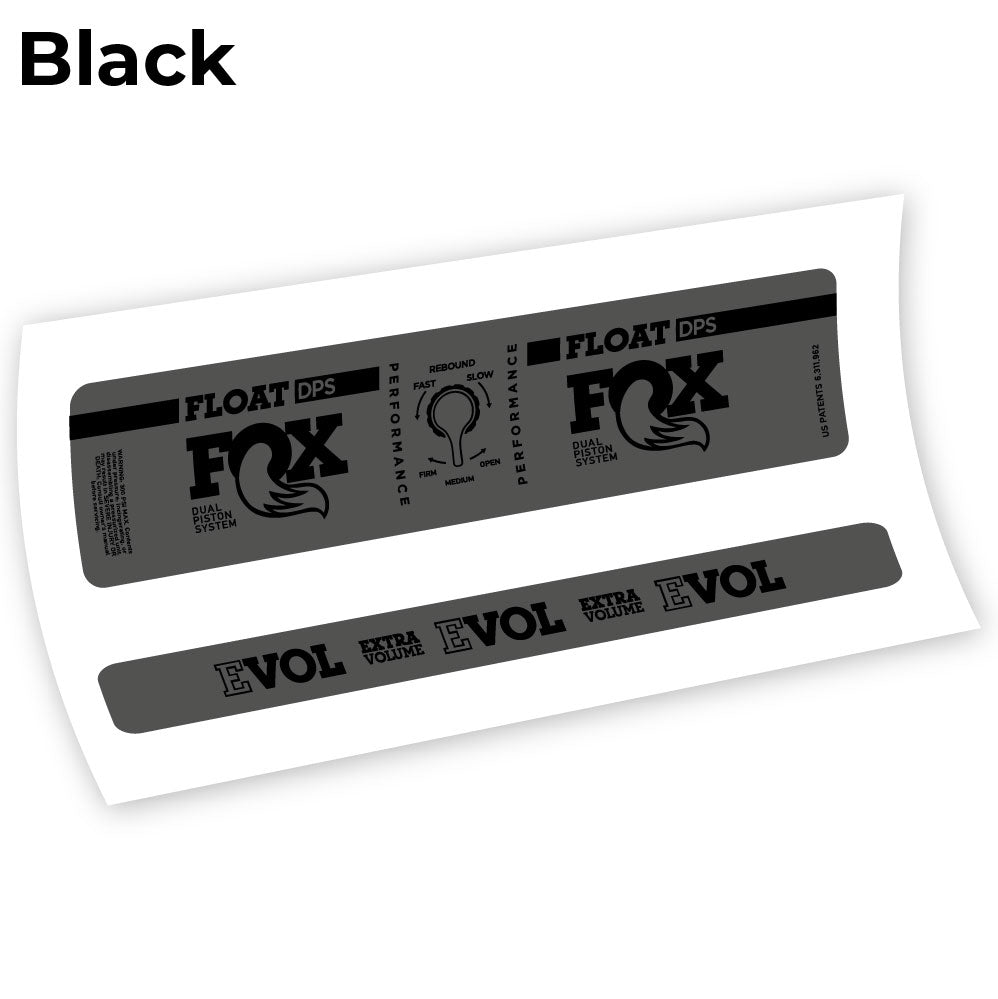 Stickers Fox DPS Performance 2019, shock compatibles Autocollants amortisseur