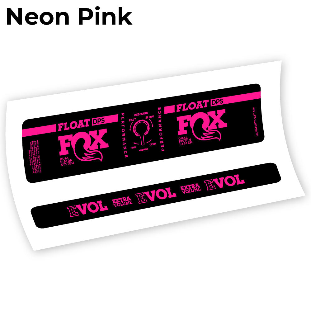 Stickers Fox DPS Performance 2019, shock compatibles Autocollants amortisseur