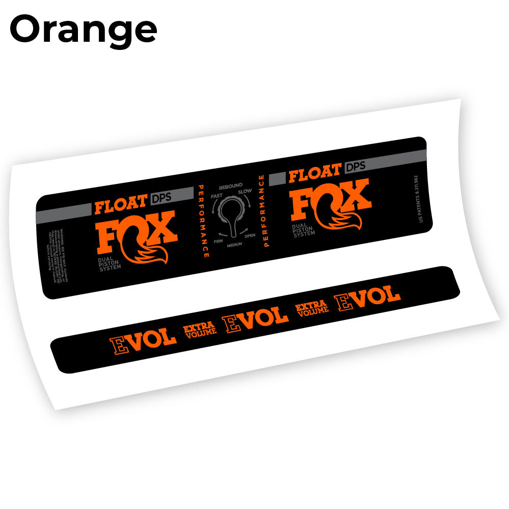 Stickers Fox DPS Performance 2019, shock compatibles Autocollants amortisseur