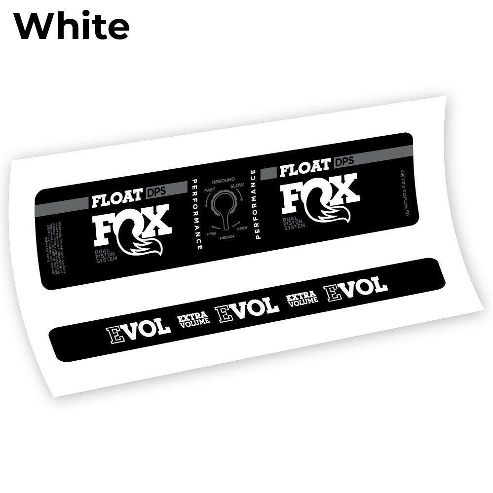 Stickers Fox DPS Performance 2019, shock compatibles Autocollants amortisseur