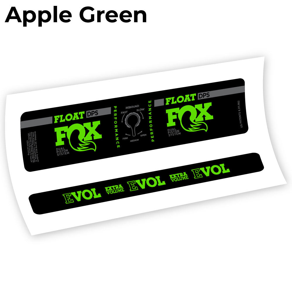Stickers Fox DPS Performance 2019, shock compatibles Autocollants amortisseur