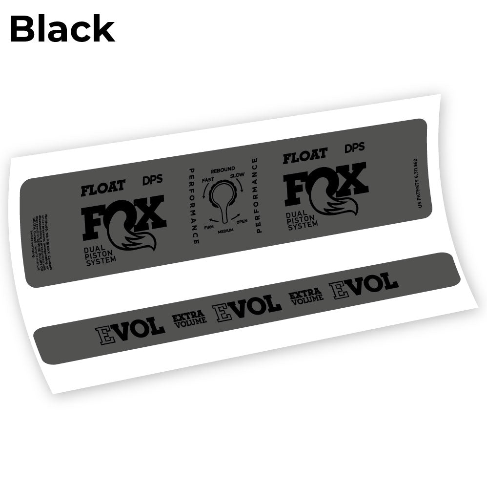 Stickers Fox DPS Performance 2021, shock compatibles Autocollants amortisseur