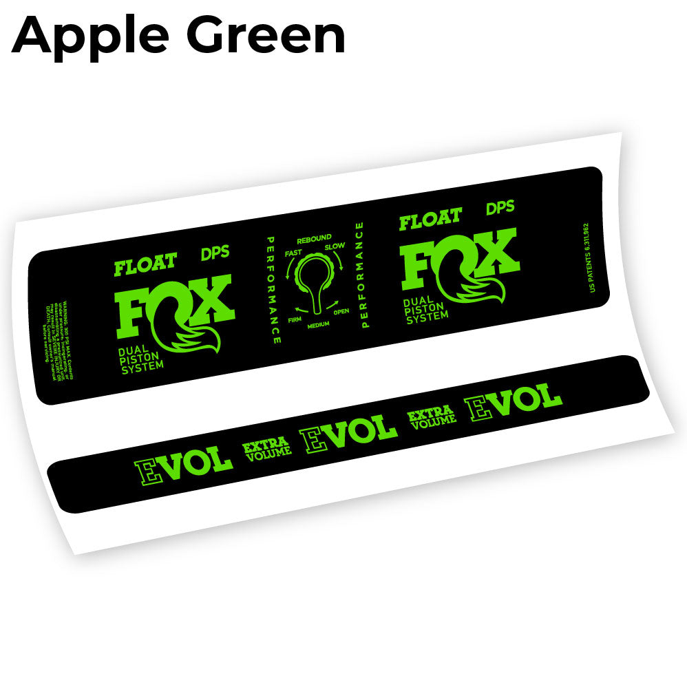 Stickers Fox DPS Performance 2021, shock compatibles Autocollants amortisseur