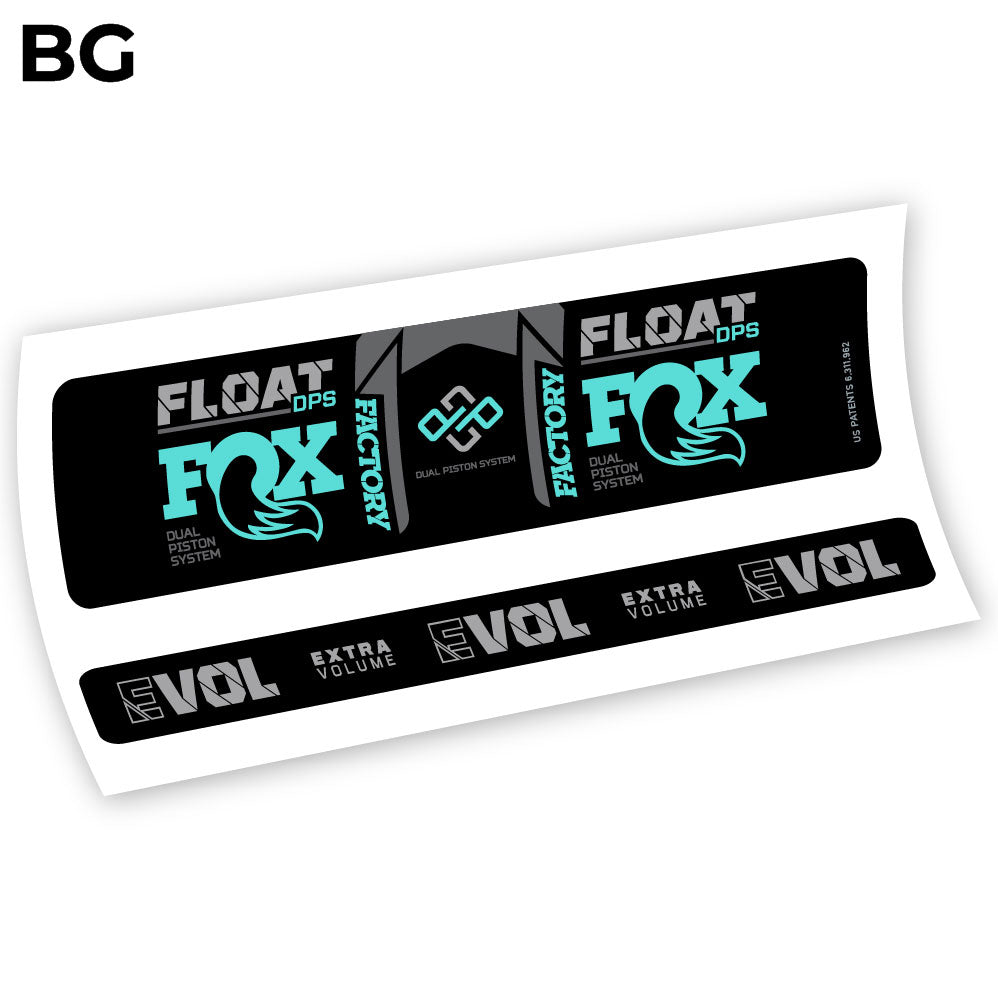 Stickers Fox Float DPS 2021 compatibles Autocollants amortisseur