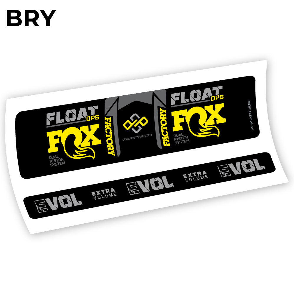 Stickers Fox Float DPS 2021 compatibles Autocollants amortisseur