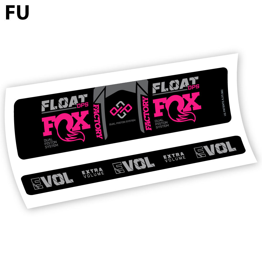 Stickers Fox Float DPS 2021 compatibles Autocollants amortisseur