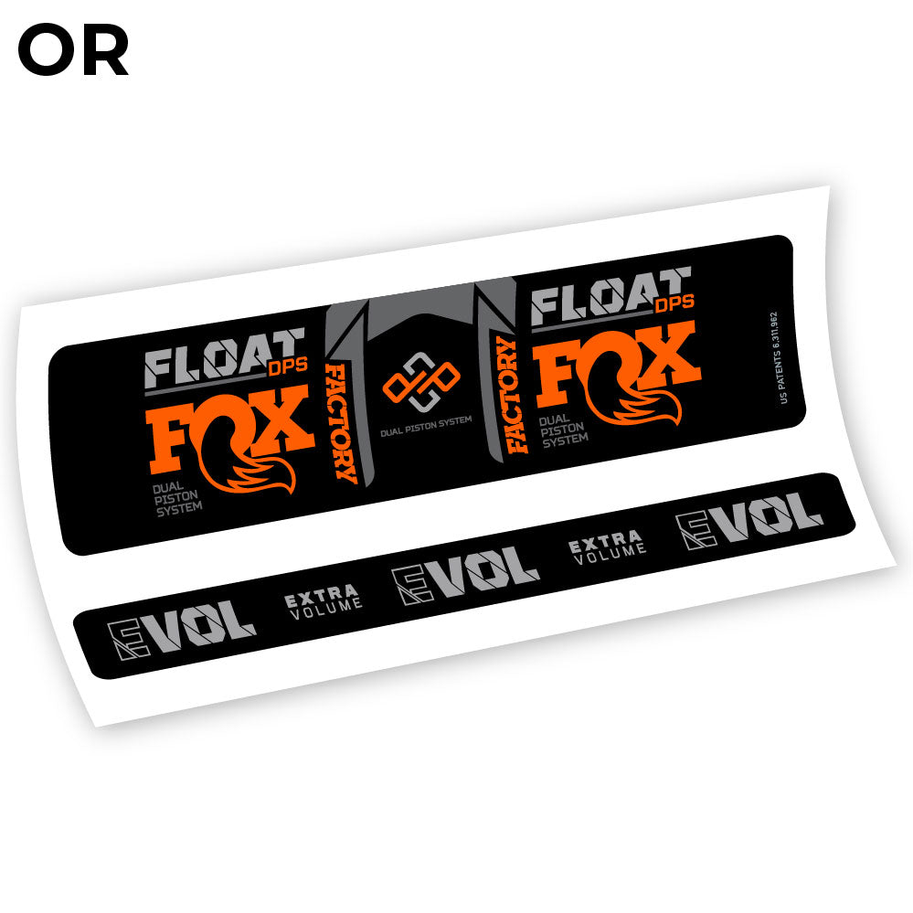 Stickers Fox Float DPS 2021 compatibles Autocollants amortisseur