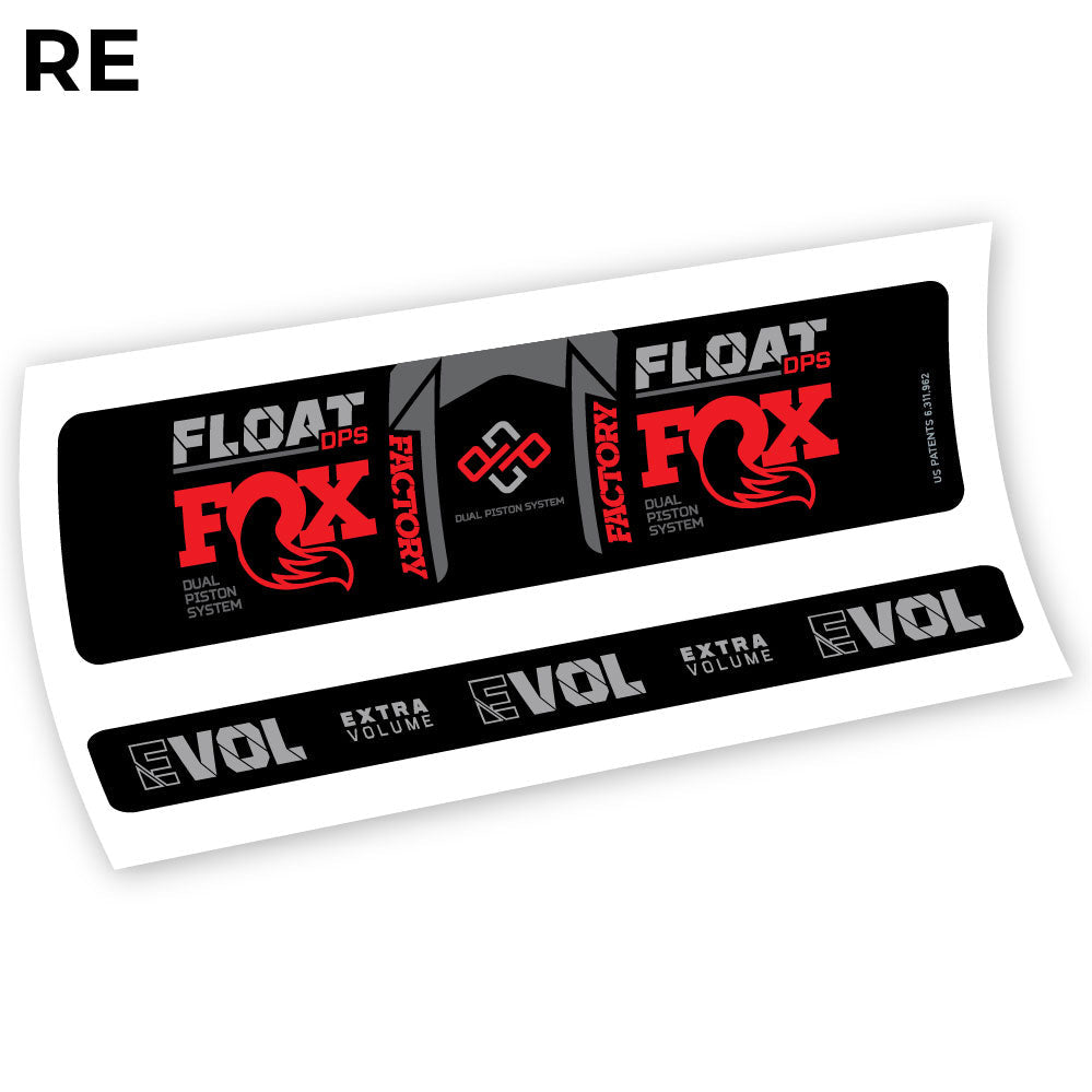Stickers Fox Float DPS 2021 compatibles Autocollants amortisseur
