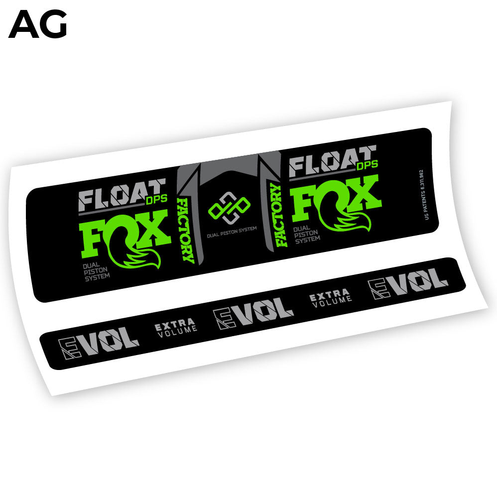 Stickers Fox Float DPS 2021 compatibles Autocollants amortisseur