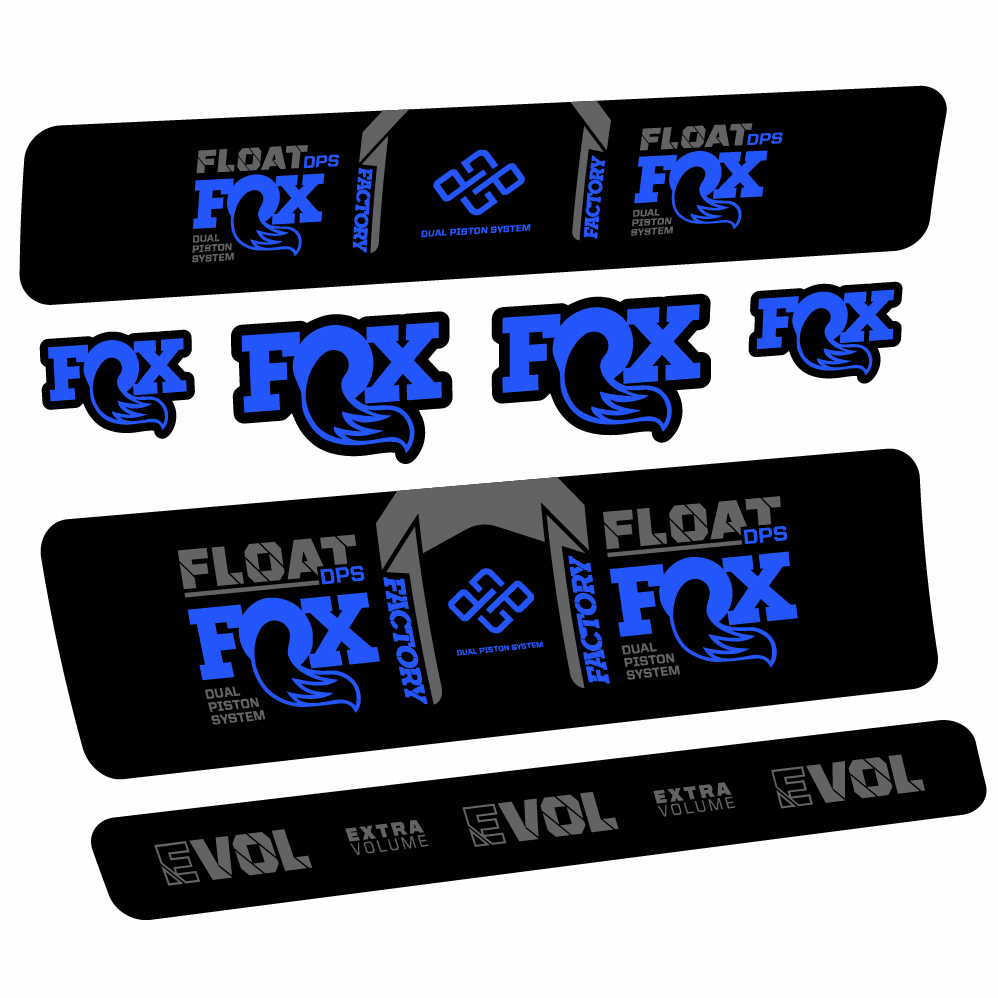 Stickers Fox Float Factory DPS compatibles Autocollants amortisseur