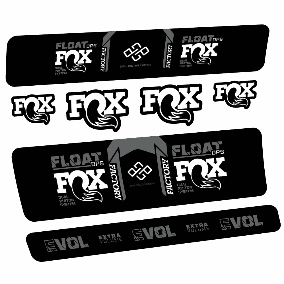 Stickers Fox Float Factory DPS compatibles Autocollants amortisseur