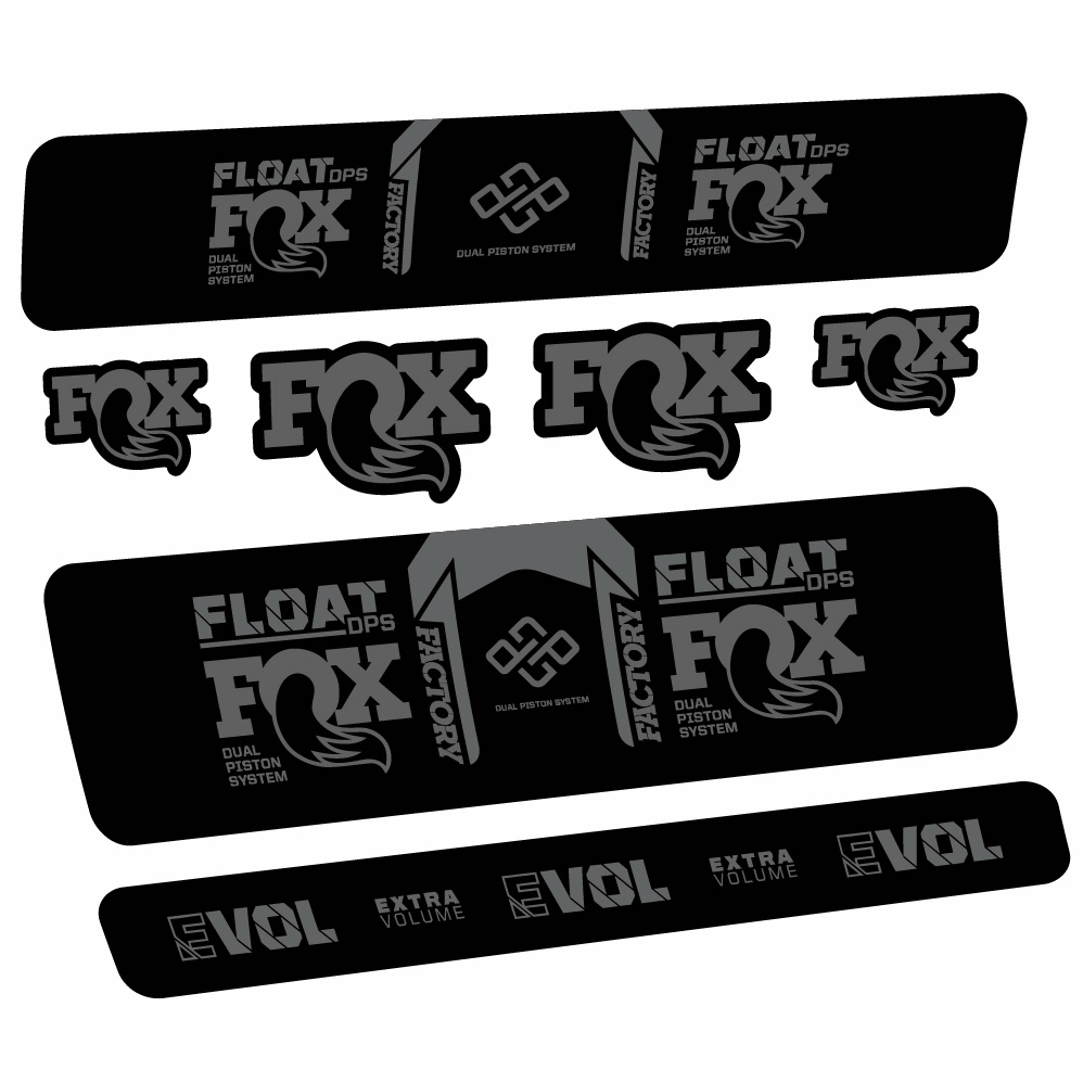 Stickers Fox Float Factory DPS compatibles Autocollants amortisseur