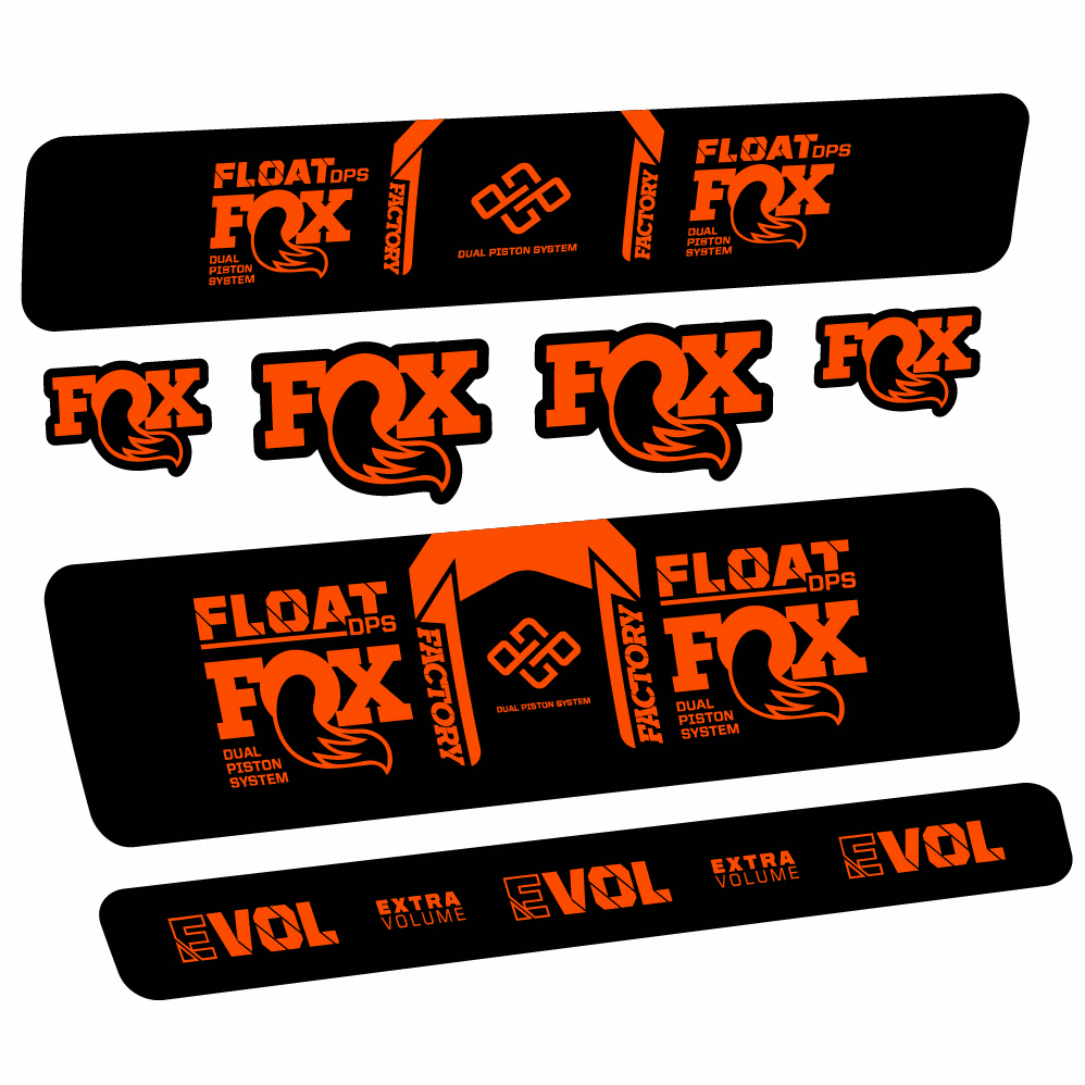 Stickers Fox Float Factory DPS compatibles Autocollants amortisseur