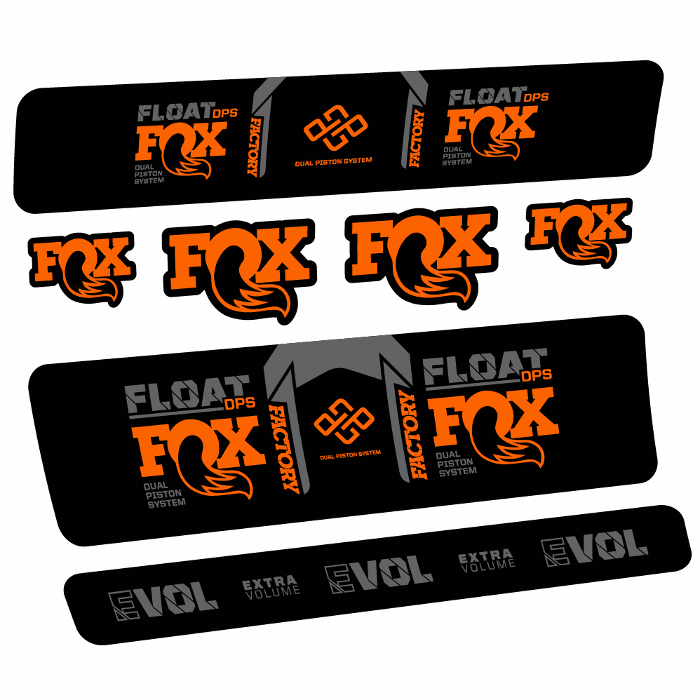 Stickers Fox Float Factory DPS compatibles Autocollants amortisseur