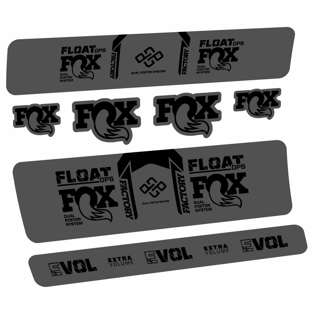 Stickers Fox Float Factory DPS compatibles Autocollants amortisseur