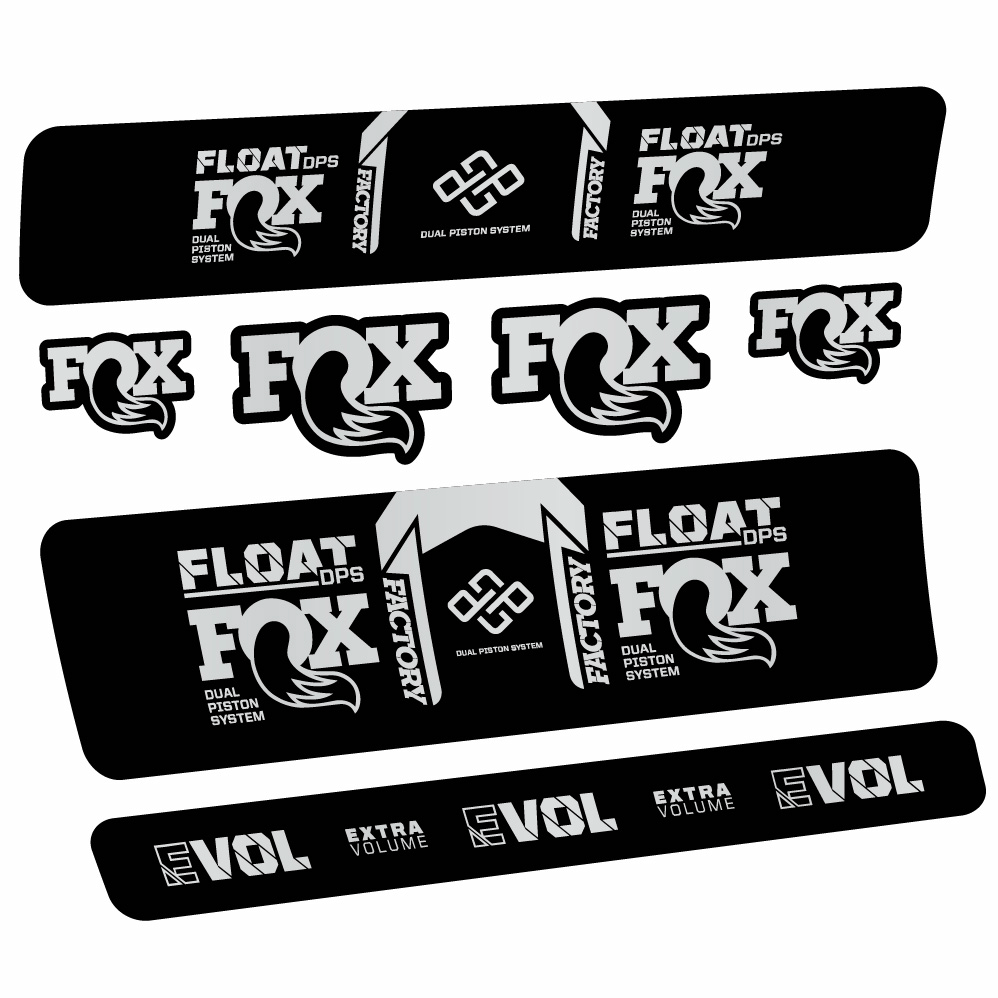 Stickers Fox Float Factory DPS compatibles Autocollants amortisseur