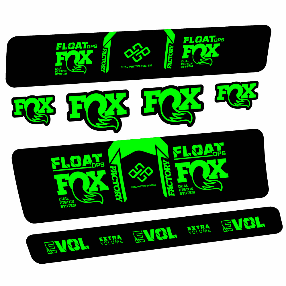 Stickers Fox Float Factory DPS compatibles Autocollants amortisseur