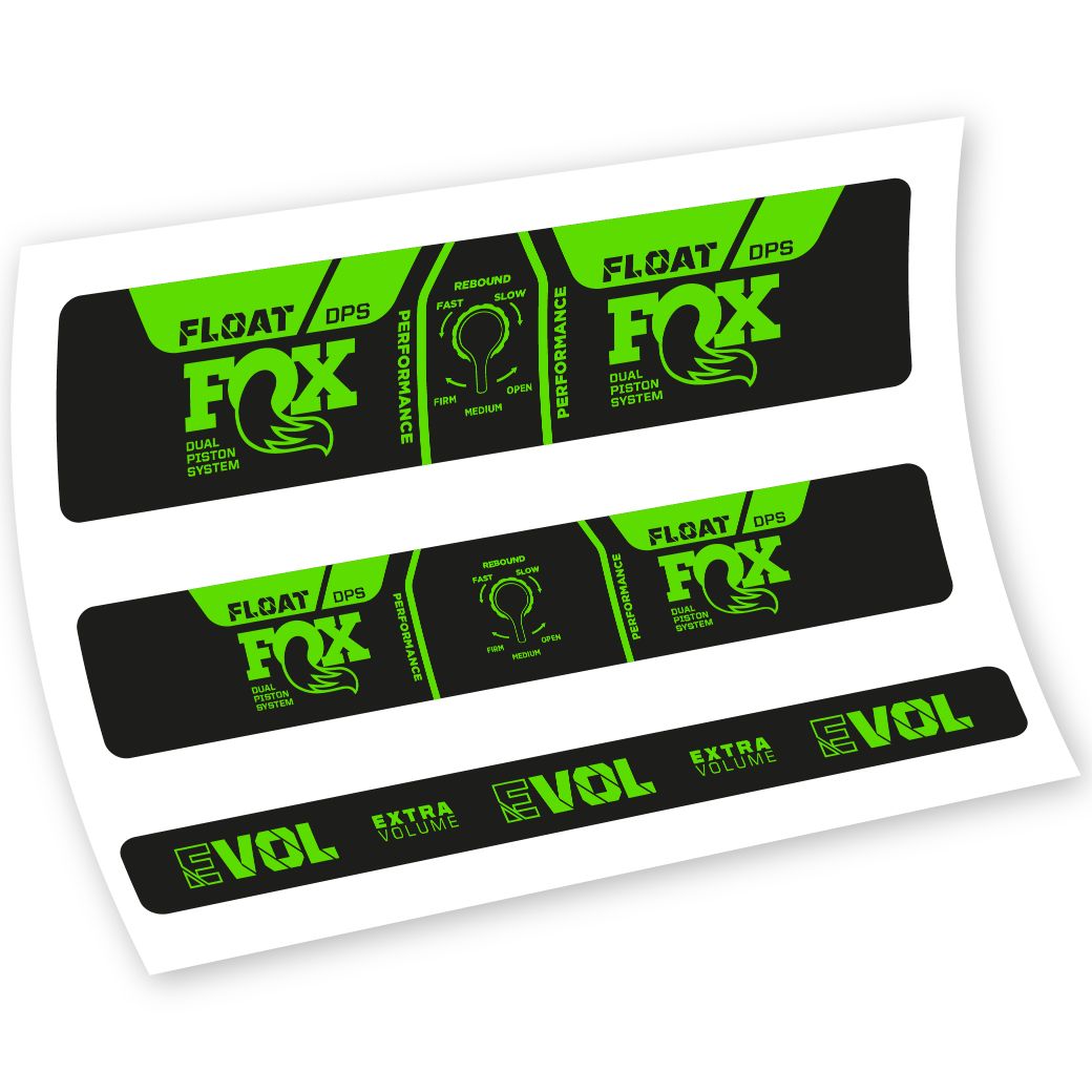 Stickers Fox Float DPS Performance 2021 compatibles Autocollants amortisseur