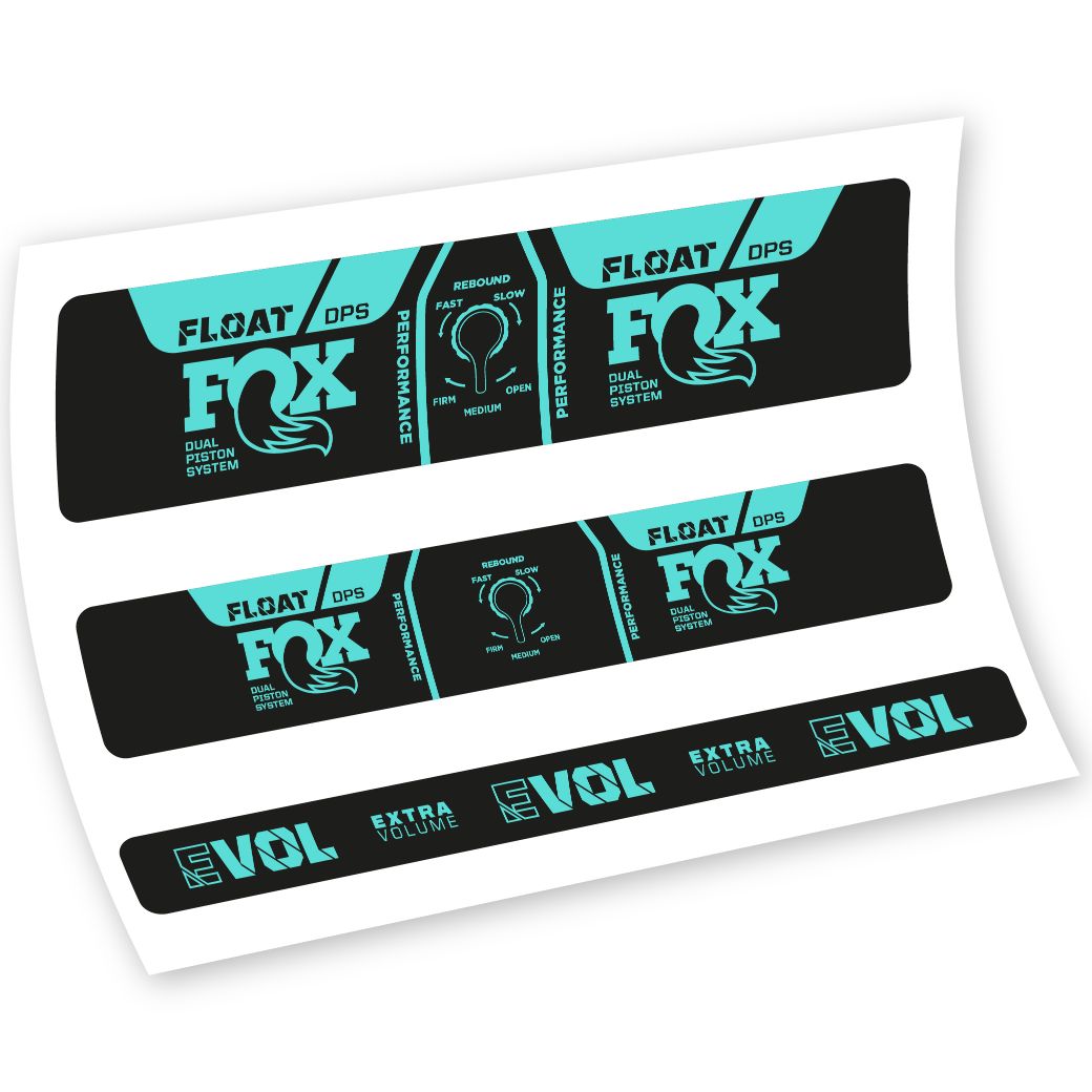 Stickers Fox Float DPS Performance 2021 compatibles Autocollants amortisseur