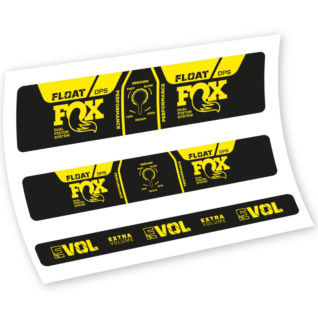 Stickers Fox Float DPS Performance 2021 compatibles Autocollants amortisseur