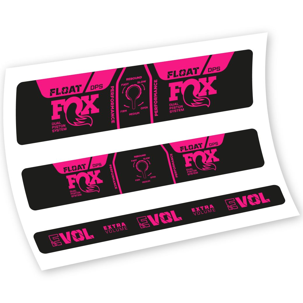 Stickers Fox Float DPS Performance 2021 compatibles Autocollants amortisseur