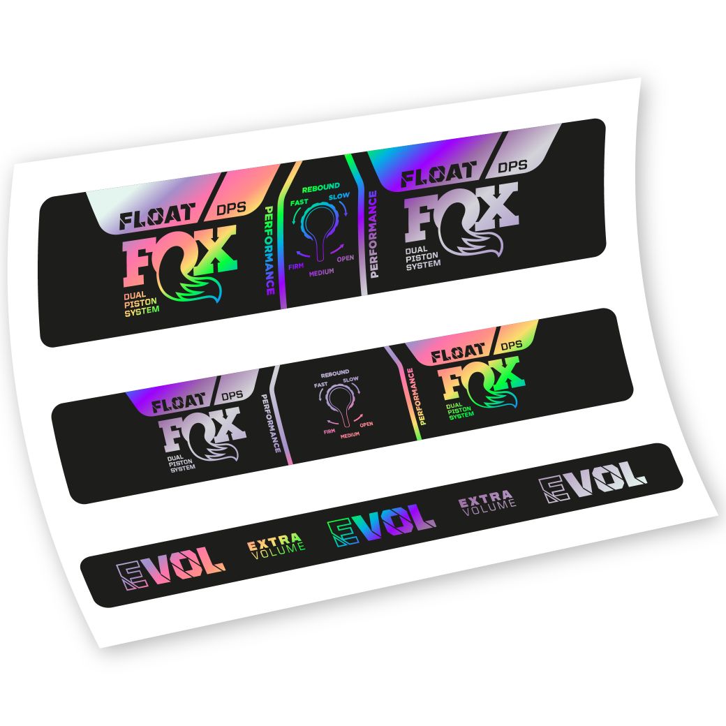 Stickers Fox Float DPS Performance 2021 compatibles Autocollants amortisseur