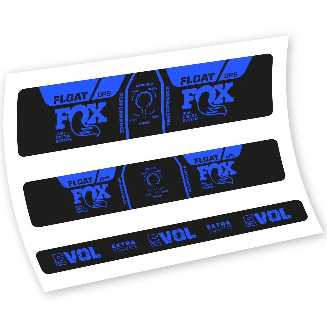 Stickers Fox Float DPS Performance 2021 compatibles Autocollants amortisseur