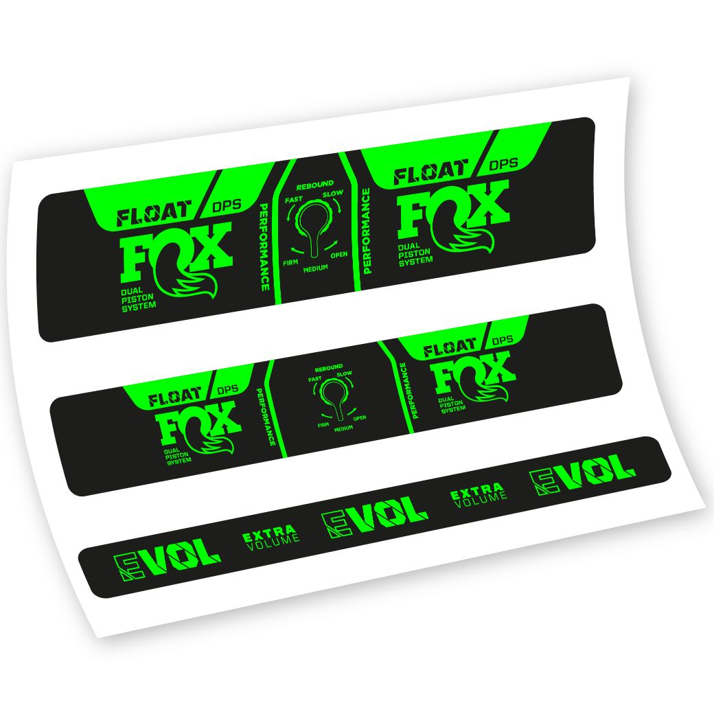 Stickers Fox Float DPS Performance 2021 compatibles Autocollants amortisseur