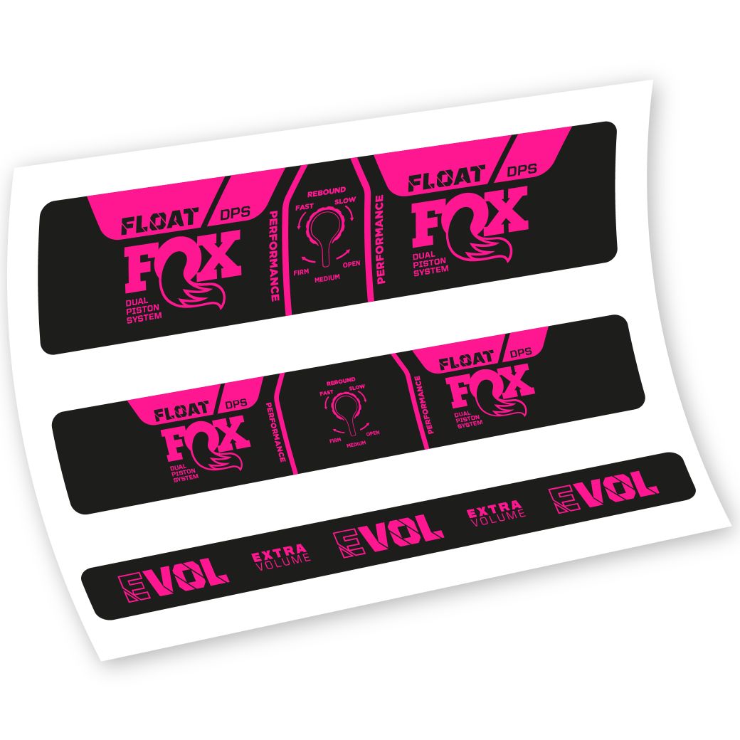 Stickers Fox Float DPS Performance 2021 compatibles Autocollants amortisseur